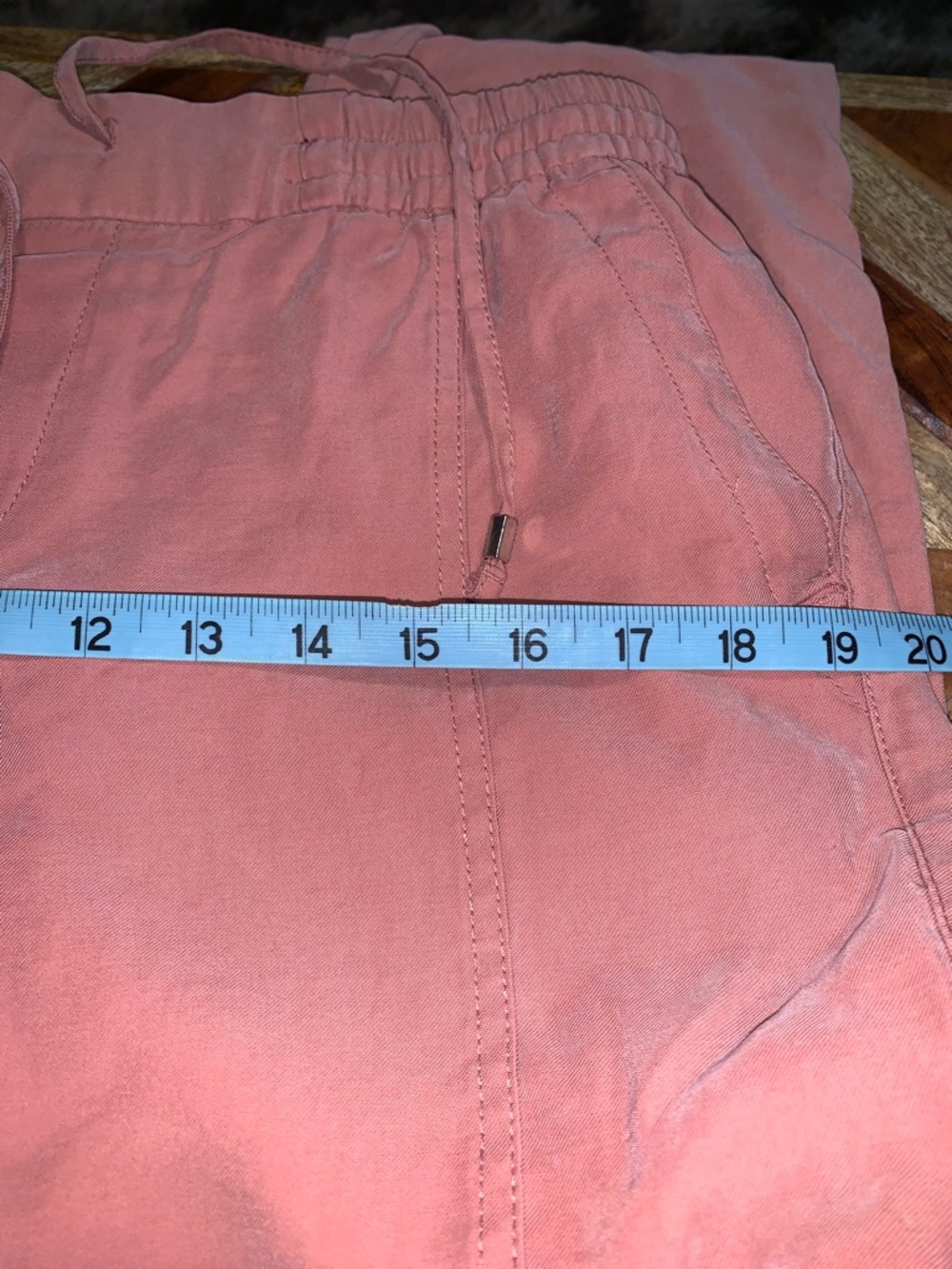 Old Navy, Salmon Cargo Pants, Women's M $10 - Picture 4 of 6